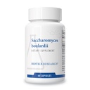 Biotice Cercetare Saccharomyces boulardii Probiotice Supliment - 235 mg/Serving- Suportă GI Sănătate echilibru microbial, răspunsuri imune sănătoase și cale de cale - lactate-free, temperatură-stabil - 60 capsule