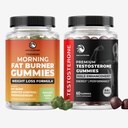 Morning Fat Burn Gumries & Testosteron Booster Supplement 