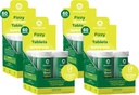 Uimitoare Iarbă Fizzy Green Tablets Superfood Lămâie Lămâie: Green Superfood de apă aroma comprimat cu antioxidanti si alcalizare verde, 60 Conte (Pachet de mai Vary) (Pachet de 4)
