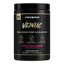 Anabolic Warfare Veiniac Muscle Pump Activator Supliment Stimulant Free Pre-workout cu L-Citrulline, Betaine Anhidrous, & Adăugat AGMAssTM, Creste oxid de azot*, Fruit Punch 20 Servings