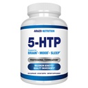 5-HTP 200 MG Per Serving Plus Calciu pentru stare de spirit, Somn 