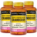 MASON NATURAL Cranberry foarte concentrat 900 mg, 3 luni de aprovizionare, Antioxidant & Imuna sanatate, suporta sanatoasa tract urinar, 3 ambalaj