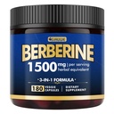 Berberine Supliment - Berberine pierdere în greutate, Berberine de înaltă calitate 1500MG de Berberine HCL, Plus Citrus Bergamot - pentru Metabolic, Digestive, și suport imunitar - Vegan, Non-GMO, 180 capsule