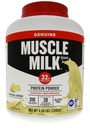 Musculare Lapte praf de proteine autentic, Banana Creme, 32g Proteina, 4.94 Pound, 32 Serviri