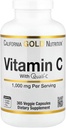 Lake Avenue Vitamina C Supliment nutrition - Featuring Quali-C Acid ascorbic - Immune Support - Promovează răspuns imun sănătos - Vegan Friendly - Gluten Free, Non-GMO - 1000 mg - 365 Veggie