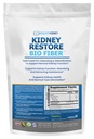 Bio Fibră, Rinichi Cleanse Detox & Reparații - Restaurare Rinichi de sprijin & Rinichi Supliment pentru a elimina deșeuri, Kidney Health Supplement - Adăugați la ceai pentru sănătatea rinichilor - 2.5 LBS