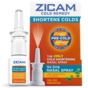 Zicam Rece Remedy No-Drip Nasal Spray cu mentol & Eucalipt de răcire, Homeopatic, Zinc-Free, Pre-Cold Medicine, Scurtează durata rece, 0.5 Ounce