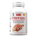 ANDREW LESSMAN MSM 500 Methyl-Sulfonyl-Methane 180 Capsules - Highly Concentrated Source of Organic Sulfur. Supports Healthy Structure and Function of Joints, Skin, Nails and Hair. No Additives