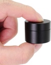 Portable Daily Pill Case, Heavy Duty Aluminium Aliaj rotund Pilula cutie, impermeabilă Pilula Organizator, Pocket Purse Medicine Deţinătorul de vitamine EDC Container pentru Camping Outdoor de lucru