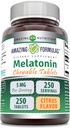Formulare uimitoare Melatonina Supliment masticabil 