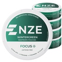 NZE Caffeine Poches Nootropice Free (Wintergreen) - Nootrop Pouchs with Alpha GPC, L-Tyrosine & L-Theanin - No Sugar or Artificial Sweetners - 15 Pouchs Per Can - 5 Pack