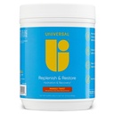 Universal U Replenish & Recuperare pulbere, Hidratare & Recovery, Promoveaza repararea si cresterea muschilor, dozare personalizata, L-Lysine, L-Glutamină, L-Tryptofan, Fără arome artificiale, 30 Servings (Mango Twist)