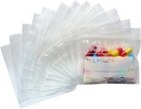 Serfeymi Pill Bags for Travel Pill Pouch Organizer Pack of 120 BPA Free 3 x 2,75 inch Pastile reutilizabile pentru medicamente cu scrie pe eticheta & Zipper Seal impermeabil AM PM pastile pentru suplimente