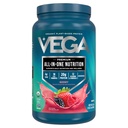 Vega All in One Nutrition Organic - 20g Proteină de mazăre pe bază de plante, Berry, 20 Serviri, Vitamine A & C, Probiotice, Verzi, Vegan, Keto, Gluten Free, 24,3oz (Packaging May Vary)