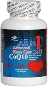 Toate în 1 Advanced Heart Care CoQ10 ulei de pește Infuzie Lecitina.