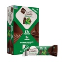 Nugo Slim Dark Chocolate Mint, 18g Vegan Proteine, 3g Zahăr, 6g Fibră, Net Low Carb, Keto Friendly, Gluten Free, 24 Conte