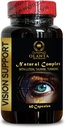 Vision Support Formula Natural - Advanced Vision Formula with Lutein - Vision Support with Beta-Caroten & Zinc - Immune Support - 1 Flacon 60 Capsule