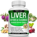 Ficat Curățare Detoxifiere & Reparație Formula de ficat Detox Supliment 