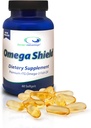 Advantage Omega Shield Supplement - 60 Softgels, 30-Day Supply - Premium Mercur-Free Trigliceride Omega 3 Fish Oil for Optimal Heart and Eye Health