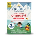 Nordic Naturals Nordic Omega-3 Fishies, Tutti Frutti - 36 Fishies - 300 mg Total Omega-3s cu EPA & DHA - Creier sanatos, Mood, Vision & Immune System - Non-GMO - 36 Servings