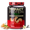 Nurology TRIPACT Praf de proteine din Vegan - Pea organică, orez și proteine din dovleac, BCAAs și glutamină.