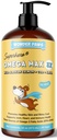 Wonder Paws ulei de pește pentru câini - Omega 3 pentru câini de la Salmon Alaska, Cod și ulei de krill - EPA DHA acidi grasi - Mai puțin de topire și mâncărime - Piele, comun, Imun și inima de sănătate - supliment lichid (16 oz)