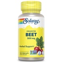 SOLARAY Extract de rădăcină de sfeclă fermentată din Sfeclă organică - Capsulele rădăcină de sfeclă utilizate în mod tradițional pentru energie, rezistenta, fluxul de sânge, suport de sănătate cardiacă - Vegan, non-GMO, 60 de zile de garantare, 100 VegCaps