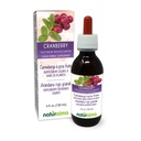 Naturalma Cranberry (Vaccinium macrocarpon sau Oxycoccus macrocarpos) fructe alcool-free Tinctură - 4 fl oz Extract lichid în picături - Supliment vegetal - Vegan