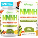 Sublingual NMNH 500mg (Dihidronicotinamidă Mononucleotidă) (120 Servings, NMNH 500mg per Serving) Suplimentul NAD la creșterea nivelului NAD ca vârstă, pentru Anti-Aging, Energie, Imunitate, Focus - 120 Conte