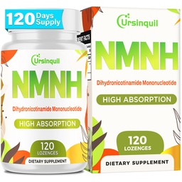 Sublingual NMNH 500mg (Dihidronicotinamidă Mononucleotidă) (120 Servings, NMNH 500mg per Serving) Suplimentul NAD la creșterea nivelului NAD ca vârstă, pentru Anti-Aging, Energie, Imunitate, Focus - 120 Conte