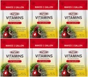Durvet 6 Pachet de vitamine și electroliți pentru păsări de curte, 5 grame, face 6 galoane
