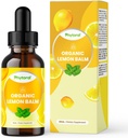 Phytoral Organic Lemon Balm Leaf Extract lichid pentru suport imun - Lemon Balsam Tinctură pentru suport de moda si relaxare - Picături organice de frunze de tinctură pentru adulți și copii Supliment alimentar - 60 ml