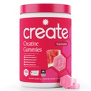 Create Creatine Monohidrat Gummies for Men & Women - Boost Focus, Putere, and Endurance, Anti-Melting Formula, Vegan, Gluten-Free, Non-GMO, 1.5 Gram Creatin per Gummy (Watermelon, 90 ct)