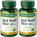 Natura's Bounty Red Yeast Rice 600mg 120 capsule (Pachet de 2)