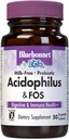 Bluebonnet Nutriție de lapte Probiotic Acidophilus & FOS, Digestive Health*, Immune Health*, Gluten-Free, Soy-Free, Dairy-Free, 50 Capsule vegetale, 50 Servings