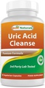Cele mai bune Naturale Acid Uric Cleanse Vitamine pentru bărbați și femei - 90 Capsule vegetale (90 Count (Pachet de 1))