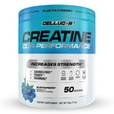 Celulocor Creatin Powder, aroma de zmeura albastra - Creste rezistenta, masa musculara leana & rezistenta, Micronizat Creatina pentru absorbtie rapida, 5g Creatina pe servire, 50 Serviri