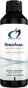 Proiectări pentru sănătate OmegAvail Smoothie - Omega 3 TG Trigliceride ulei de pește Emulsie cu DHA + EPA - Supliment lichid pentru suport cardiovascular + Brain, Mango Peach Flavor (43 Servings / 16oz)