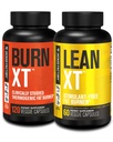Fabrica Jacked Burn-XT Studiat clinic Burner de grăsime și supliment pierdere în greutate - Apetit Supressant & Booster energie (120 capsule) & Lean-XT Cafeina-Free Fat Burner (60 capsule)