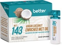 MCT 1:43 Ulei din nuci de cocos organice - Fatty Acid combustibil pentru complet sanatos pana la 8,12 FL OZ