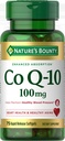 Natura Bounty CoQ10, ajută la menținerea tensiunii arteriale sănătoase, 100 mg, Softgels rapid de eliberare, 75 Conte