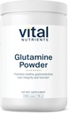 Nutrienti vitali Pulbere glutamina - Functie de tract gastro-intestinal sanatos - Gluten, lactate, Soia gratuit - non-GMO - 450g/16 oz L-glutamină Pulbere