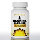 Candida Cleanse - Suport Gut & Colon (60 capsule) - pentru barbati si femei - Herburi naturale pentru dezintoxicare intestinala - Oregano Leaf, Wormwood, Black Walnut, Acid Caprilic