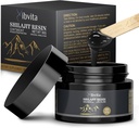 Pure Himalayan Organic Shilajit Resin - 600mg shilajit pentru bărbaţi şi femei, Natural Himalayan Shilajit cu acid fuzelian & 85+ Trace Minerale Supliment pentru energie Boost & Immune Support, 30 Grams