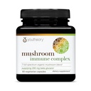 Youtheory Mushroom Immune Complex - Vegan Immune Supplement* - Organic Mushroom Blend with Chaga, Cordyceps, Lion's Mane, Maitake & More - 60 Vegetarian Capsules