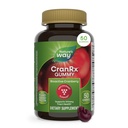 Natura's Way CranRx Cranberry Gummies, Urinal Tract Health Support*, 100% Whole Cranberry Fruit Concentrat cu D-Mannose, Vitamina C, 50 Gummies (Packaging May Vary)