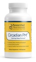 Cercetari nutritionale Circadian PM - Promoveaza un sistem nervos sanatos, Histamine Response & Nopţi paşnice cu L Theanine, 5 HTP, Valerian Root & GABA Suplimente (90 capsule)