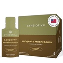 CYMBIOTIKA Liposomal Mushroom Supplement with Lion's Mane, Turkey Tail, B-Vitamins, Cordyceps & Reishi Ciuperci, Suplimente pentru Suport Immune și Energie, Ciocolată Fudge Flavor, 30 Pack
