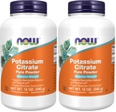 Acum Suplimente, Citrat de potasiu pulbere, Suporturi Electrolit echilibru și pH-ul normal*, Essential Mineral, 12-Ounce (Pachet de 2)