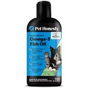 Pet Onestitate Omega 3 ulei de pește pentru pisici și câini (16oz), Omega sălbatic capturat 3 ulei de pește pentru câini Piele și Coat Suplimentul, Sprijină vărsarea, piele și haină, Imunitate, comun, creier și inimă, EPA + DHA